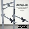 Raxgo Bike Storage Rack, Freestanding 2 Bike Rack with Adjustable Hooks for Indoor Storage RGFSBRK2